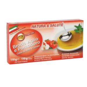Fattoria Garlic & Tomato Stock Cubes 110g