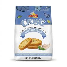 CROSTI GARLIC & BASIL 100g (La Mole) - Mediterranean Foods New Zealand