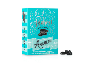 Soft Liquorice Anise Flavoured 60g - AMARELLI - Mediterranean Foods New Zealand