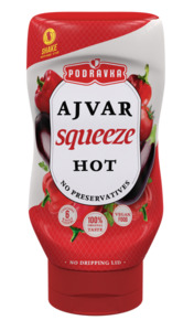 Ajvar Hot Eggplant & Peppers Relish 310g - Mediterranean Foods New Zealand