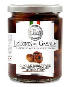 Borettane Onios in Balsamic Vinegar 280g Mediterranean Foods