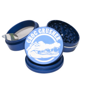 Croc Crusher 2.5" 4 Piece Grinder - Blue