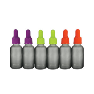 Lifestyle: ONGROK Glass Concentrate Dropper Bottles - 6 Pack