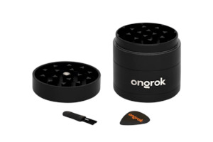 ONGROK Mini Ez Grinder | 4pc - Black 2.2in