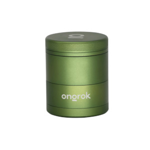 ONGROK Pyramid Tooth Aluminum Storage Grinder | 5pc - Green