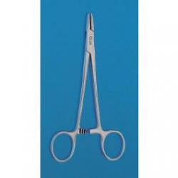 Needle Holders: Mayo Hegar Needle Holder, 8"