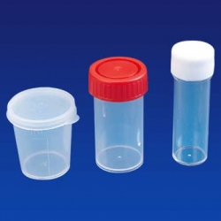 Consumables: URINE/SPUTUM SPECIMEN CONTAINERS, 70 mls