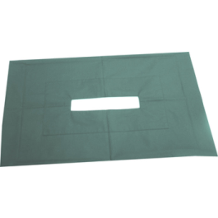 Products: Surgical Drapes - Cat Spey 60 x 60cm with 2.5cm (w) x 5cm (l) Fenestration