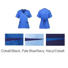 Womans Rakaia Scrub Top Size: XL Navy