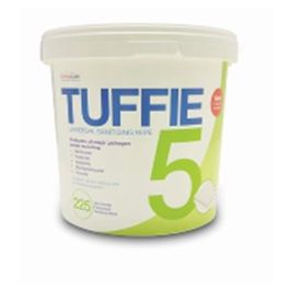 Products: Tuffie 5 Wipes - Tube of 225