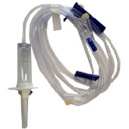 ExpressVet Fluid Pump Admin Set (Needle free port - Bulk 200 Pack