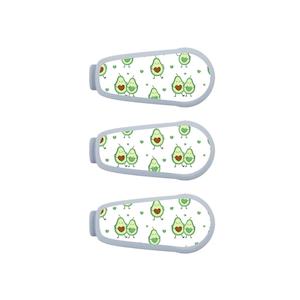 Dexcom G6 Transmitter Decals x3 - Avocados