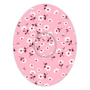 Dexcom G7 Patch: Cherry Blossom - Inner Cut