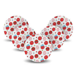 CURE KIDS RED NOSE DAY PATCH - FULL COVER 5 PACK