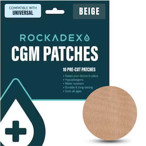 Freestyle Libre Patches: Universal CGM Patches – 10 Pack Beige