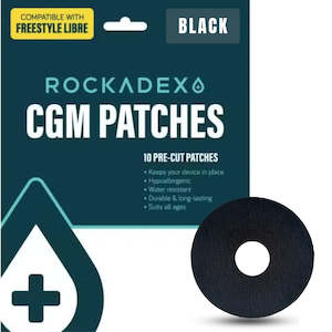 Freestyle Libre 3 Patches: Black – 10 Pack Inner Cut