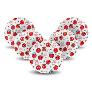 CURE KIDS RED NOSE DAY - DEXCOM G6 PATCH INNER CUT 5 PACK