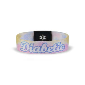 Bracelets: Reversible Diabetic Wristband for Children - Dye my ties