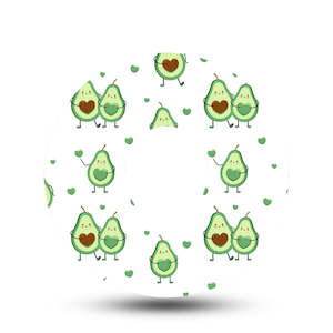 Dexcom G7 Patch Range: Dexcom G7 Patch: Avocado - Inner Cut
