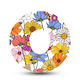 Dexcom G7 Patch: Flower Power - Inner Cut