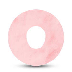 Dexcom G7 Patch Range: Dexcom G7 Patch: Pastel Pink Patch - Inner Cut