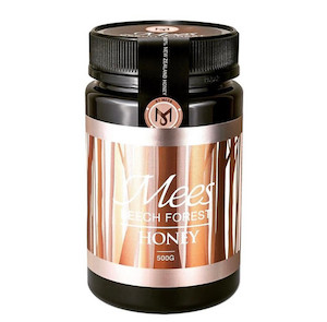 100% New Zealand Made Beech Forest Dew Honey 500ml jar Meeshoney