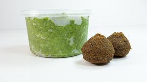 Frozen Falafel mix Mediterranean Food Company