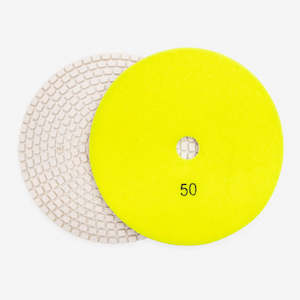 Hand Polishing: WHITE Polishing Pad - 3000Grit- 180mm 7"