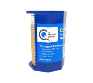 Floor Protection: Pre-Taped Masking Paper Dispenser 18cm x 20m