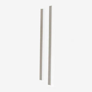 Vacumms: 450mm Vacumm Floor Tool Grey Replacement Rub Strips - Pair