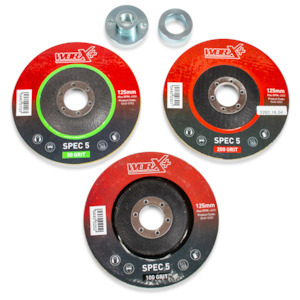 Hand Polishing: Worx Spec 5 Starter Kit 125mm 50,100,200g
