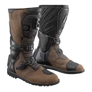Adventure Boots: Gaerne G-Dakar Gore-Tex Boot - Brown / Black