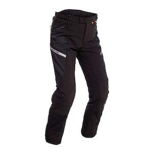 Road Pants: Richa Softshell Mesh WP Pant - Black Long Leg (XL)