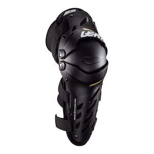 Knee Elbow: Leatt Dual Axis Knee & Shin Guard - Black