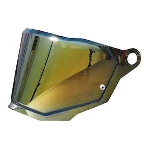 Road Helmets: MX701 Visor - Iridium Gold