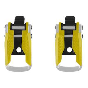 Road Boots: Leatt 5.5 Flexlock Boot Buckle - Yellow (Pair)