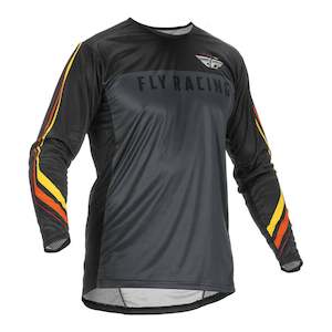 Clearance: Fly Racing Lite Hydrogen Special Edition Speeder Jersey - Metal / Red / Yel