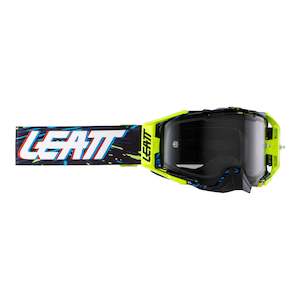 Goggles: Leatt 6.5 Velocity Goggle - Lime / Light Grey 58%