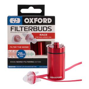 Helmet Accessories: Oxford FilterBuds Race 28SNR