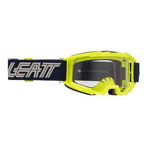 Goggles Only: Leatt 3.5 Vizion Goggle - Lime / Clear 90%