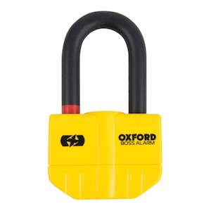 Disc Locks: Oxford Disc Lock Alarm Boss 14mm - Yellow
