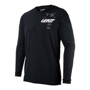 Off Road Jerseys: Leatt 4.5 WindBlock Jersey - Black