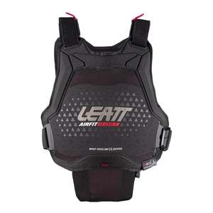 Chest Body: Leatt 3DF AirFit Evo Chest Protector - Black