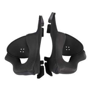 Helmet Spare Parts: LS2 MX706 Coz Cheek Pad - Black