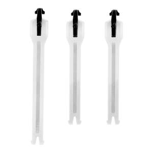 Boot Spare Parts: Leatt 3.5 Junior Strap Kit 3-pcs - White