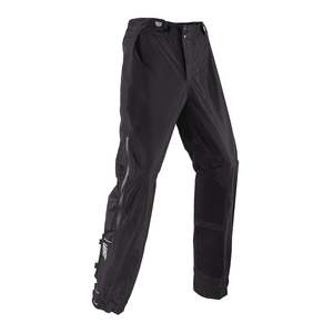 Road Pants: Leatt ADV Rain Cover Pant - Black