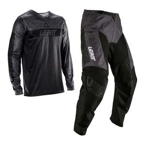Off Road Pants: Leatt 2026 3.5 Junior Ride Kit - Stealth Black / Grey