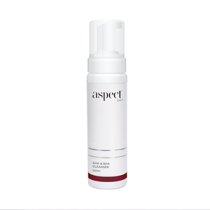 Products: Aspect Dr AHA/BHA Foaming Exfoliating Cleanser