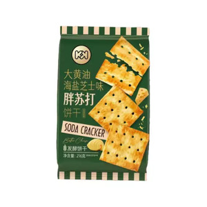 KK-大黄油海盐芝士味胖苏打饼干216g