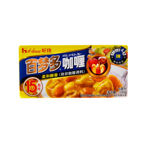 100g好侍百梦多咖喱（辣）House Curry（spicy）